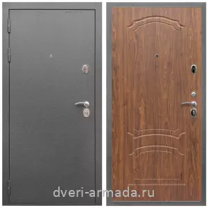 Офисные, Дверь входная Армада Оптима Антик серебро / МДФ 6 мм ФЛ-140 Мореная береза