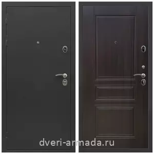 Черные входные двери, Металлическая дверь входная Армада Престиж Черный крокодил / ФЛ-243 Эковенге эконом-класс