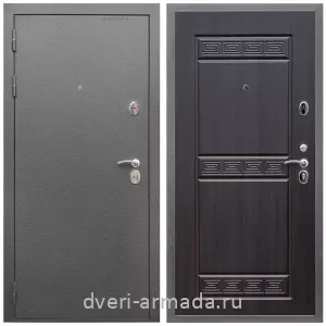 Входные двери толщиной 1.5 мм, Дверь входная Армада Оптима Антик серебро / МДФ 10 мм ФЛ-242 Эковенге