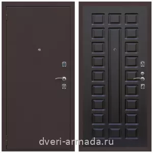 Входные двери в Подольске, Дверь входная Армада Комфорт Антик медь / ФЛ-183 Венге