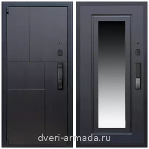 Входные двери с зеркалом МДФ, Дверь входная Армада Бастион МДФ 16 мм Kaadas K9 / МДФ 16 мм ФЛЗ-120 Венге