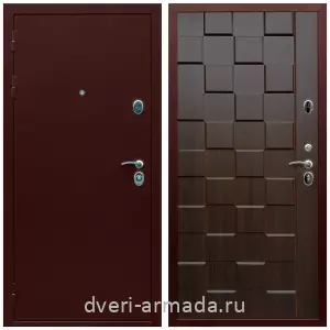 C порошковой окраской, Дверь входная Армада Люкс Антик медь / МДФ 16 мм ОЛ-39 Эковенге