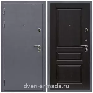 Темные входные двери, Дверь входная Армада Престиж Антик серебро / МДФ 16 мм ФЛ-243 Венге