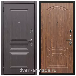 Входные двери с зеркалом МДФ, Дверь входная Армада Экстра ФЛ-243 Эковенге / ФЛ-140 Мореная береза