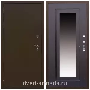 Тамбурные двери, Дверь входная уличная в дом Армада Термо Молоток коричневый/ МДФ 16 мм ФЛЗ-120 Венге