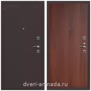 Входные двери в Подольске, Дверь входная Армада Комфорт Антик медь / ПЭ Итальянский орех
