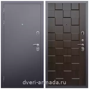 Входные двери лофт, Дверь входная Армада Люкс Антик серебро / МДФ 16 мм ОЛ-39 Эковенге
