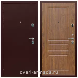 Входные двери лофт, Дверь входная Армада Люкс Антик медь / МДФ 16 мм ФЛ-243 Мореная береза