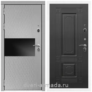 Двери со склада, Дверь входная Армада Престиж Белая шагрень МДФ 16 мм Милк рикамо софт / МДФ 16 мм ФЛ-2 Венге