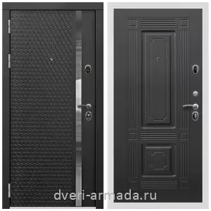 Входные двери черная шагрень, Дверь входная Армада Престиж Белая шагрень МДФ 16 мм ФЛН - 501 / МДФ 6 мм ФЛ-2 Венге