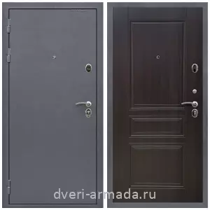 Темные входные двери, Дверь входная Армада Престиж Антик серебро / МДФ 6 мм ФЛ-243 Эковенге