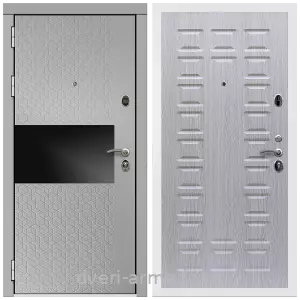 Входные двери Роял Вуд, Дверь входная Армада Престиж Белая шагрень МДФ 16 мм Милк рикамо софт / МДФ 16 мм ФЛ-183 Дуб беленый