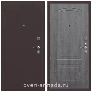 Входные двери Троя, Дверь входная Армада Комфорт Антик медь / ФЛ-138 Дуб Филадельфия графит