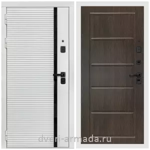 Входные двери 960х2050, Дверь входная Армада Каскад WHITE МДФ 10 мм / МДФ 6 мм ФЛ-39 Венге