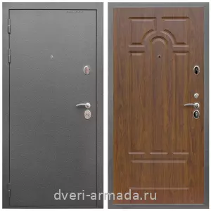 Офисные, Дверь входная Армада Оптима Антик серебро / МДФ 16 мм ФЛ-58 Морёная береза