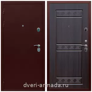 Красивые входные двери, Дверь входная элитная в квартиру стальная Армада Люкс Антик медь / МДФ 10 мм ФЛ-242 Эковенге с панелями