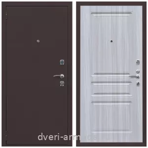 Двери со склада, Дверь входная Армада Комфорт Антик медь / ФЛ-243 Сандал белый