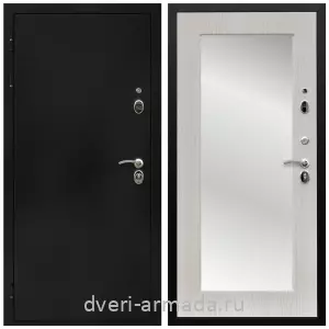 Белые двери с зеркалом, Дверь входная Армада Престиж Черная шагрень / МДФ 16 мм ФЛЗ-пастораль, Дуб белёный