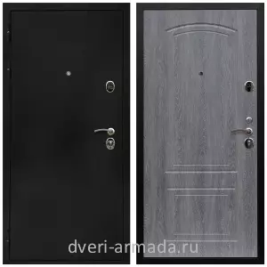 Входные двери черная шагрень, Дверь входная Армада Престиж Черная шагрень / ФЛ-138 Дуб Филадельфия графит