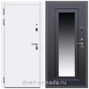 Белые двери с зеркалом, Дверь входная Армада Кварц МДФ 10 мм / МДФ 16 мм ФЛЗ-120 Венге