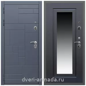 Входные двери с зеркалом и теплоизоляцией, Дверь входная Армада Аккорд МДФ 10 мм / МДФ 16 мм ФЛЗ-120 Венге