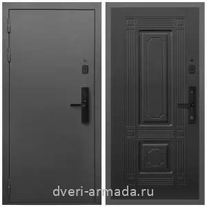 Входные двери Люксор, Умная входная смарт-дверь Армада Гарант Kaadas S500/ МДФ 6 мм ФЛ-2 Венге