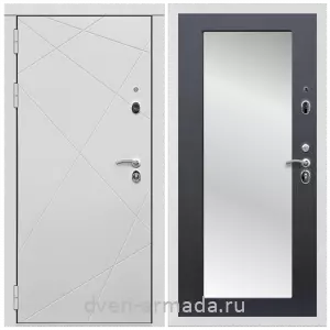 МДФ с зеркалом, Дверь входная Армада Тесла МДФ 16 мм / МДФ 16 мм ФЛЗ-Пастораль, Венге