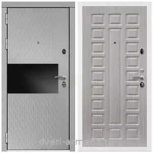 Двери со склада, Дверь входная Армада Престиж Белая шагрень МДФ 16 мм Милк рикамо софт / МДФ 16 мм ФЛ-183 Сандал