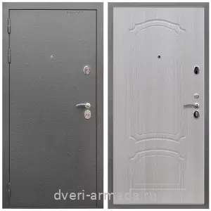 Входные двери Беленый дуб, Дверь входная Армада Оптима Антик серебро / ФЛ-140 Дуб белёный