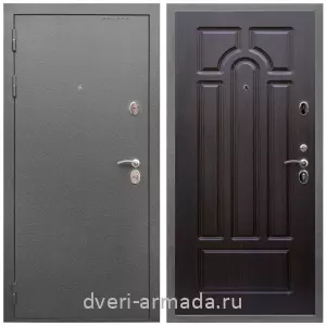 Входные двери толщиной 1.5 мм, Дверь входная Армада Оптима Антик серебро / МДФ 16 мм ФЛ-58 Венге