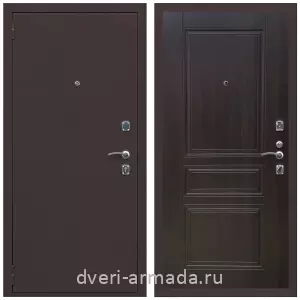 Левые входные двери, Дверь входная Армада Комфорт Антик медь / ФЛ-243 Эковенге