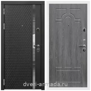 Входные двери черная шагрень, Дверь входная Армада Престиж Белая шагрень МДФ 16 мм ФЛН - 501 / МДФ 6 мм ФЛ-58 Дуб Филадельфия графит