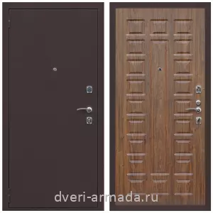 Входные двери с внутренней отделкой панелями МДФ, Дверь входная Армада Комфорт Антик медь / ФЛ-183 Морёная береза
