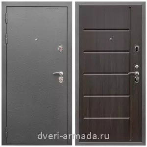 Одностворчатые входные двери, Дверь входная Армада Оптима Антик серебро / МДФ 10 мм ФЛ-102 Эковенге