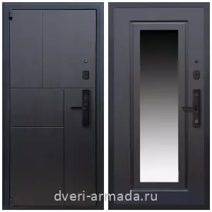 Входные двери с зеркалом и теплоизоляцией, Дверь входная Армада Бастион МДФ 16 мм Kaadas S500 / МДФ 16 мм ФЛЗ-120 Венге