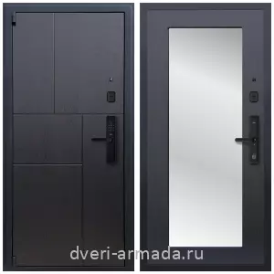 Темные входные двери, Дверь входная Армада Бастион МДФ 16 мм Kaadas S500 / МДФ 16 мм ФЛЗ-пастораль, Венге