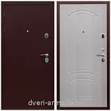 Входные двери толщиной 1.2 мм, Дверь входная стальная Армада Люкс Антик медь / ФЛ-140 Дуб беленый в офисное помещение с порошковым покрытием