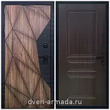 Дверь входная Армада Ламбо МДФ 10 мм / МДФ 6 мм ФЛ-243 Эковенге