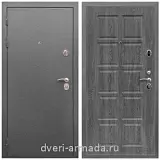 Дверь входная Армада Оптима Антик серебро / ФЛ-38 Дуб Филадельфия графит