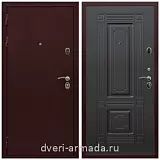 Дверь входная Армада Престиж 2 Антик медь / ФЛ-2 Венге