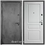 Дверь входная Армада Лофт ФЛ-291 Бетон тёмный / ФЛ-243 Ясень белый