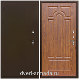 Двери в деревянный дом, Дверь входная утепленная для загородного дома Армада Термо Молоток коричневый/ ФЛ-58 Морёная береза с шумоизоляцией