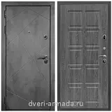 Дверь входная Армада Лофт ФЛ-291 Бетон тёмный / ФЛ-38 Дуб Филадельфия графит