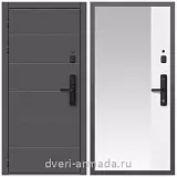 Дверь входная Армада Роуд Kaadas S500 / ФЛЗ Панорама-1 Белый матовый