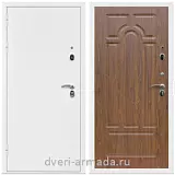 Дверь входная Армада Оптима Белая шагрень / ФЛ-58 Морёная береза