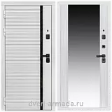 Дверь входная Армада Каскад WHITE / СБ-16 Сандал белый