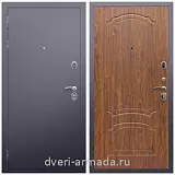 Входные двери толщиной 1.2 мм, Дверь входная металлическая утепленная Армада Люкс Антик серебро / ФЛ-140 Морёная береза двухконтурная