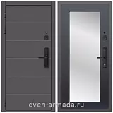 Дверь входная Армада Роуд МДФ 10 мм Kaadas S500 / МДФ 16 мм ФЛЗ-Пастораль, Венге