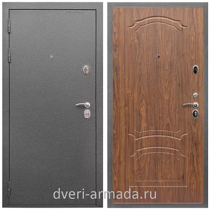 Дверь входная Армада Оптима Антик серебро / МДФ 16 мм ФЛ-140 Мореная береза