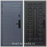 Умная входная смарт-дверь Армада Аккорд МДФ 10 мм Kaadas S500 / ФЛ-183 Венге